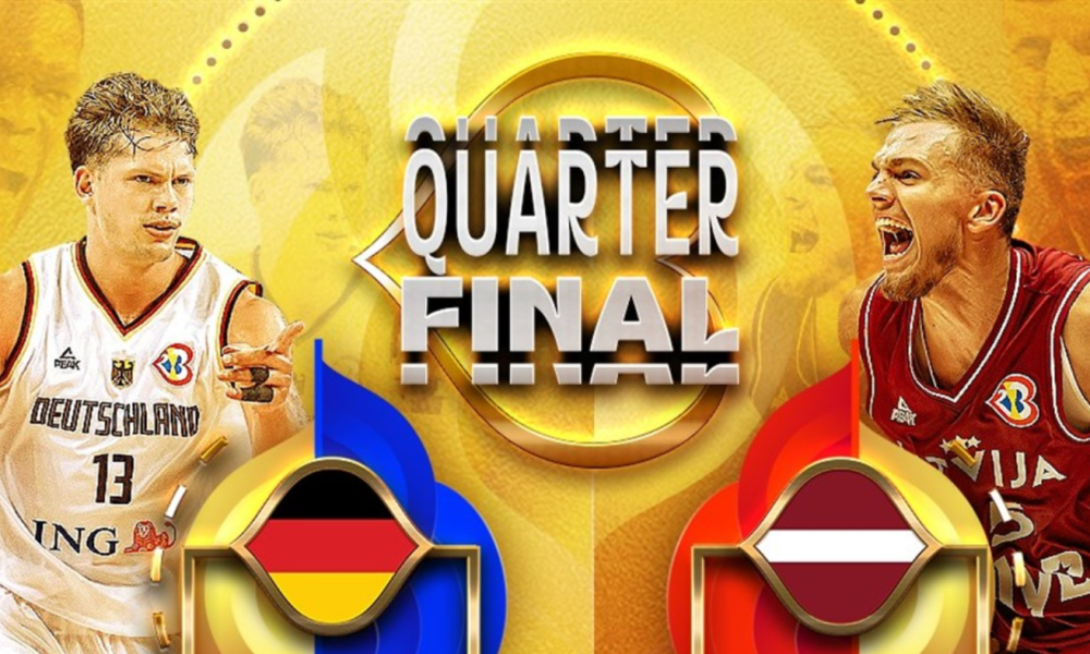 Alemanha/Letônia – Copa do Mundo FIBA ​​2023 (TV/Ao vivo) Em quais canais e a que horas você pode assistir às quartas de final?