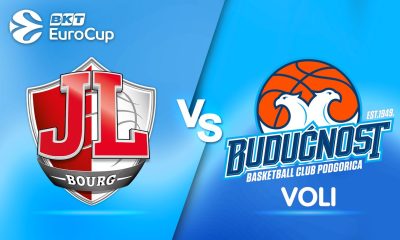 JL Bourg en Bresse / Buducnost Pogdorica (TV/Streaming) Sur quelle chaîne et à quelle heure suivre la rencontre d'Eurocup ?