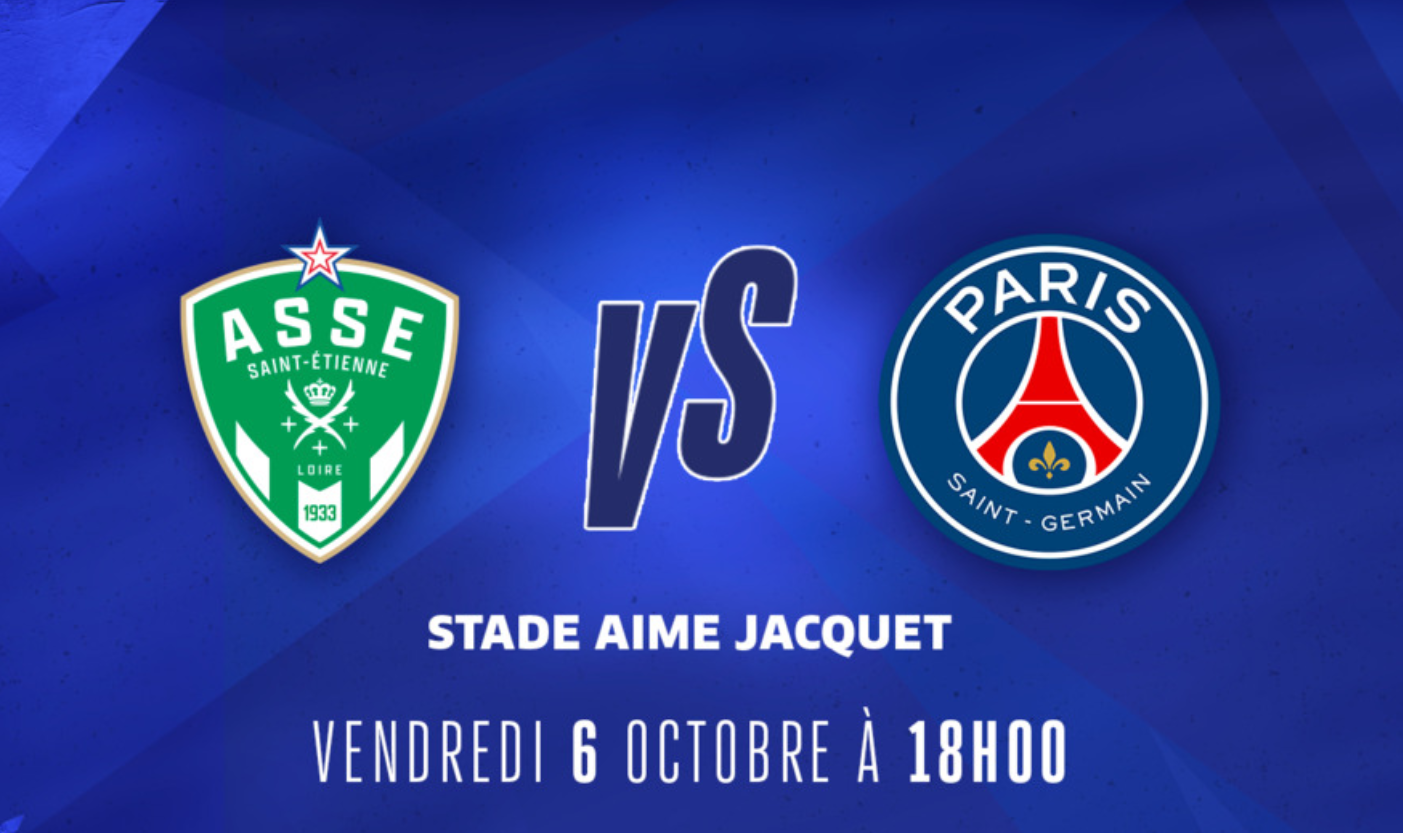 Saint-Etienne (ASSE) / Paris SG (PSG) (TV/Streaming) Sur quelle chaîne et à quelle heure suivre le match de D1 Arkéma ?