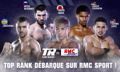 RMC Sport va diffuser les soirées boxe de l'organisation Top Rank