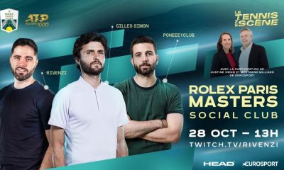 Le Rolex Paris Masters en live ce samedi 28 octobre sur la chaîne Twitch de Rivenzi