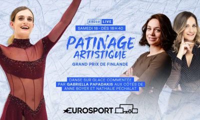 Gabriella Papadakis consultante de prestige sur Eurosport ce week-end !