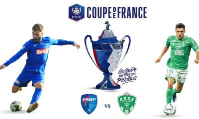 Bourg-en-Bresse Péronnas / Saint-Etienne (TV/Streaming) Sur quelles chaines et à quelle heure suivre le match de Coupe de France ?