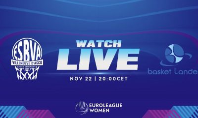 Villeneuve d'Ascq / Basket Landes (TV/Streaming) Sur quelle chaîne et à quelle heure suivr la rencontre d'EuroLeague Women ?