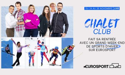 "Chalet Club" de retour pour un grand week-end de sports d'hiver sur Eurosport