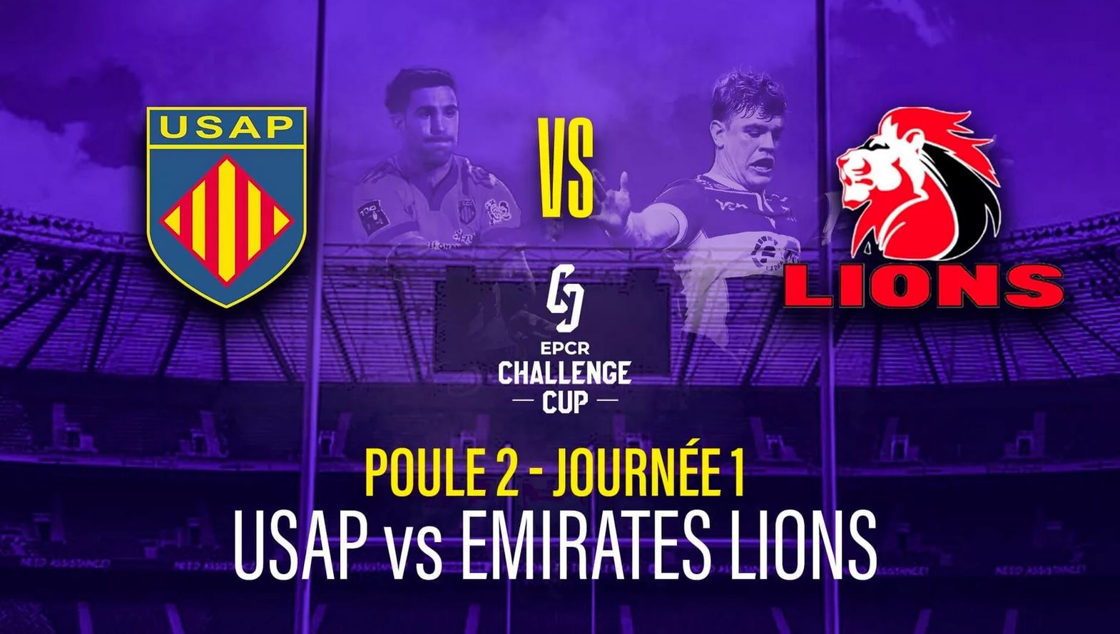 Perpignan / Lions (TV/Streaming) Sur quelles chaines et à quelle heure regarder le match de Challenge Cup ?