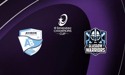 Bayonne / Glasgow (TV/Streaming) Sur quelle chaine et à quelle heure regarder le match de Champions Cup ?