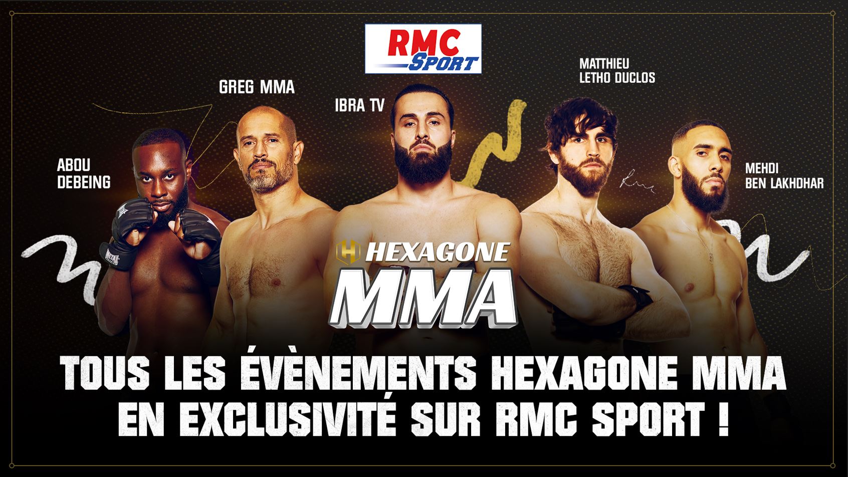 la Ligue Hexagone MMA à suivre en exclusivité sur RMC Sport