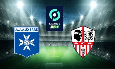Auxerre (AJA) / Ajaccio (ACA) (TV/Streaming) Sur quelle chaîne et à quelle heure regarder le match de Ligue 2 ?