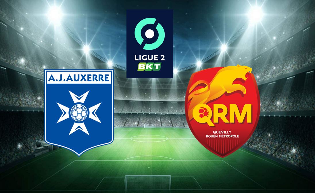 Auxerre (AJA) / Quevilly-Rouen (QRM) (TV/Streaming) Sur quelles chaînes et à quelle heure regarder le match de Ligue 2 ?