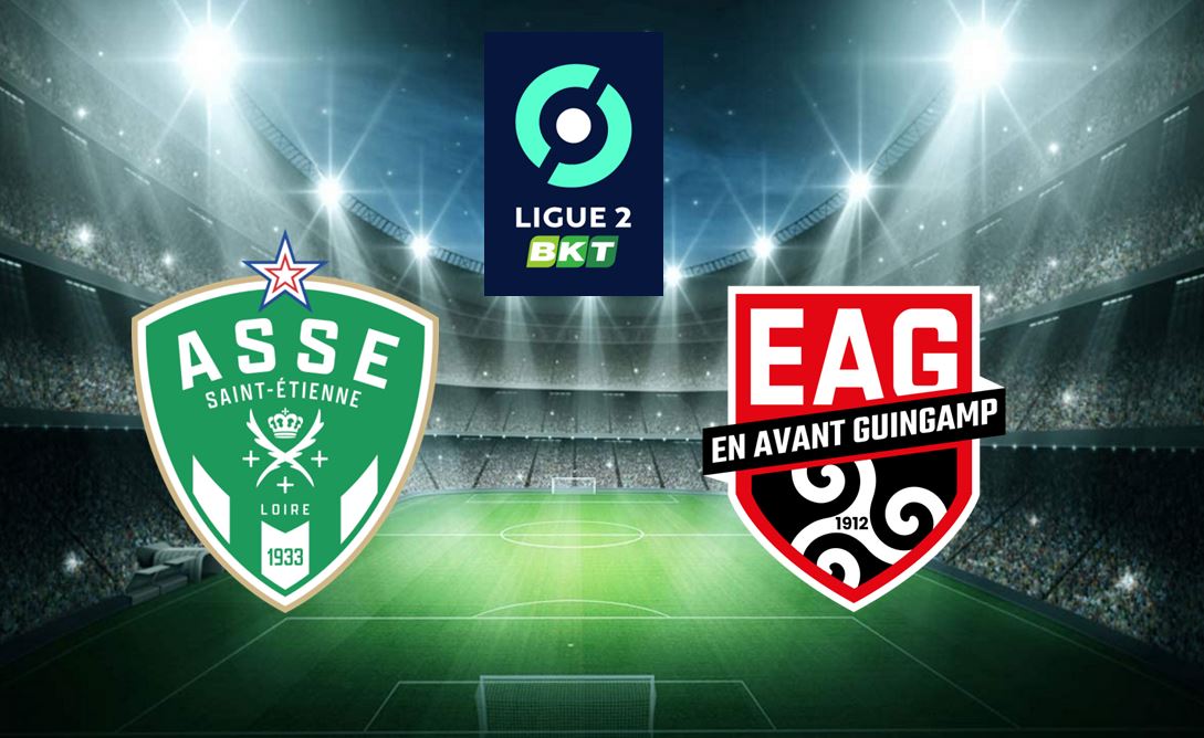 Saint-Etienne (ASSE) / Guingamp (EAG) (TV/Streaming) Sur quelle chaîne et à quelle heure regarder le match de Ligue 2 ?