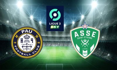 Pau (PauFC) / Saint-Etienne (ASSE) (TV/Streaming) Sur quelle chaîne et à quelle heure regarder le match de Ligue 2 ?