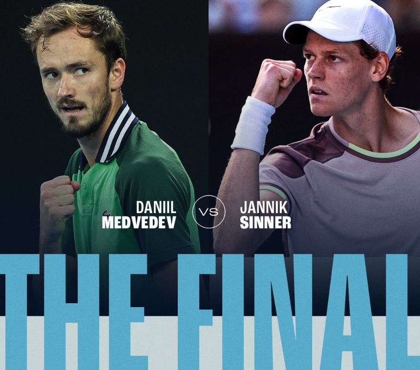 Sinner vs Medvedev - Open d'Australie 2024 (TV/Streaming) Sur quelle chaîne et à quelle heure suivre la Finale Messieurs ?