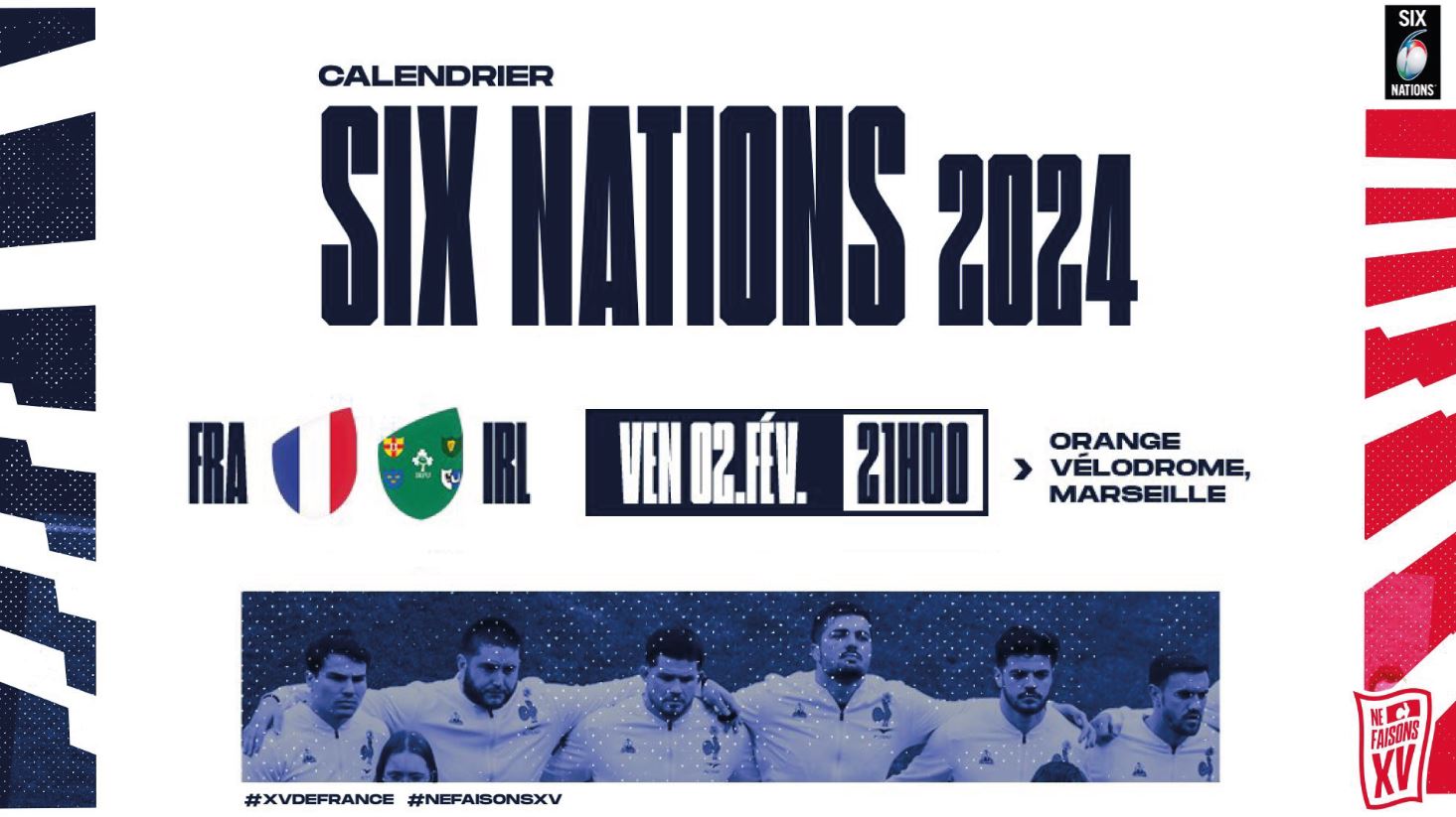 France / Irlande - Tournoi des 6 Nations 2024 (TV/Streaming) Sur quelle chaine et à quelle heure regarder le match ?
