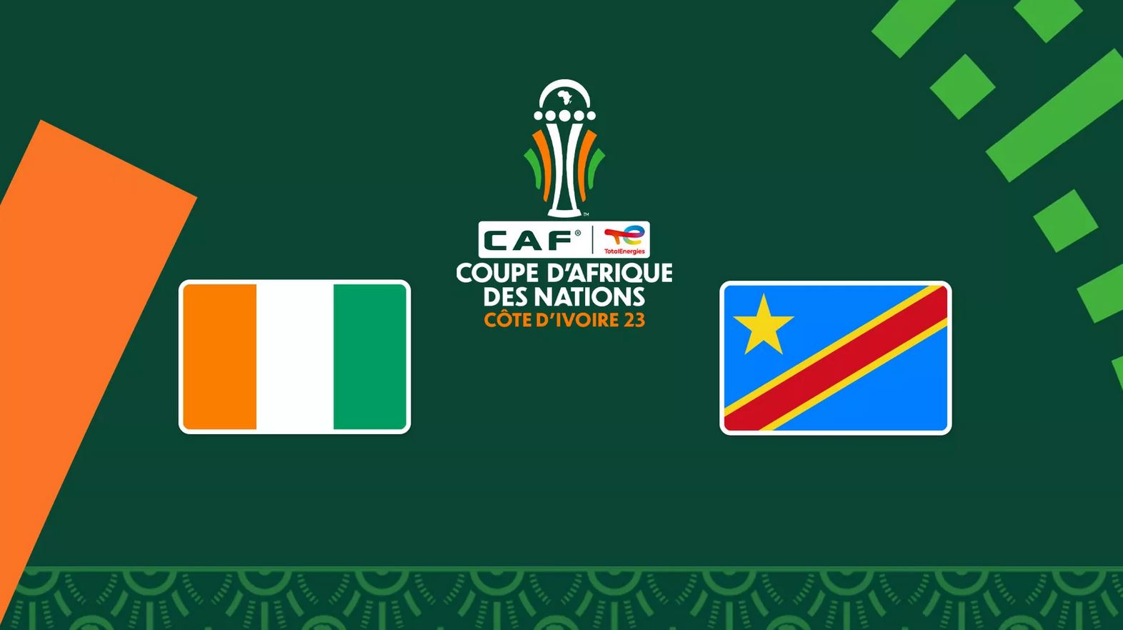 Côte d'Ivoire / RD Congo - CAN 2024 (TV/Streaming) Sur quelle chaîne et à quelle heure regarder la 1/2 Finale ?