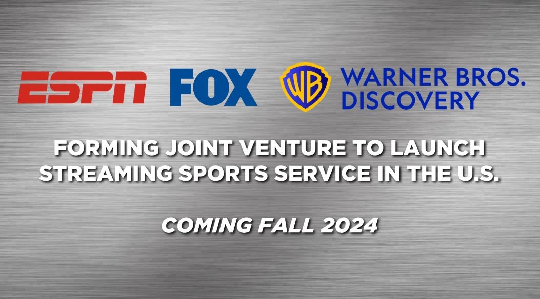 Warner Bros. Discovery , ESPN et Fox lancent une plateforme de streaming aux USA