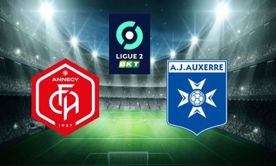 Annecy (FCA) / Auxerre (AJA) (TV/Streaming) Sur quelles chaînes et à quelle heure regarder le match de Ligue 2 ?