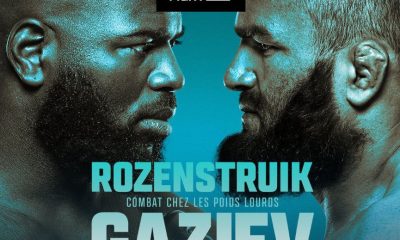 Rozenstruik vs Gaziev - UFC Fight Night (TV/Streaming) Sur quelle chaîne et à quelle heure suivre le combat ?
