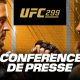 Poirier vs Saint Denis à la TV ! La Conférence de presse en direct ce jeudi 07 mars