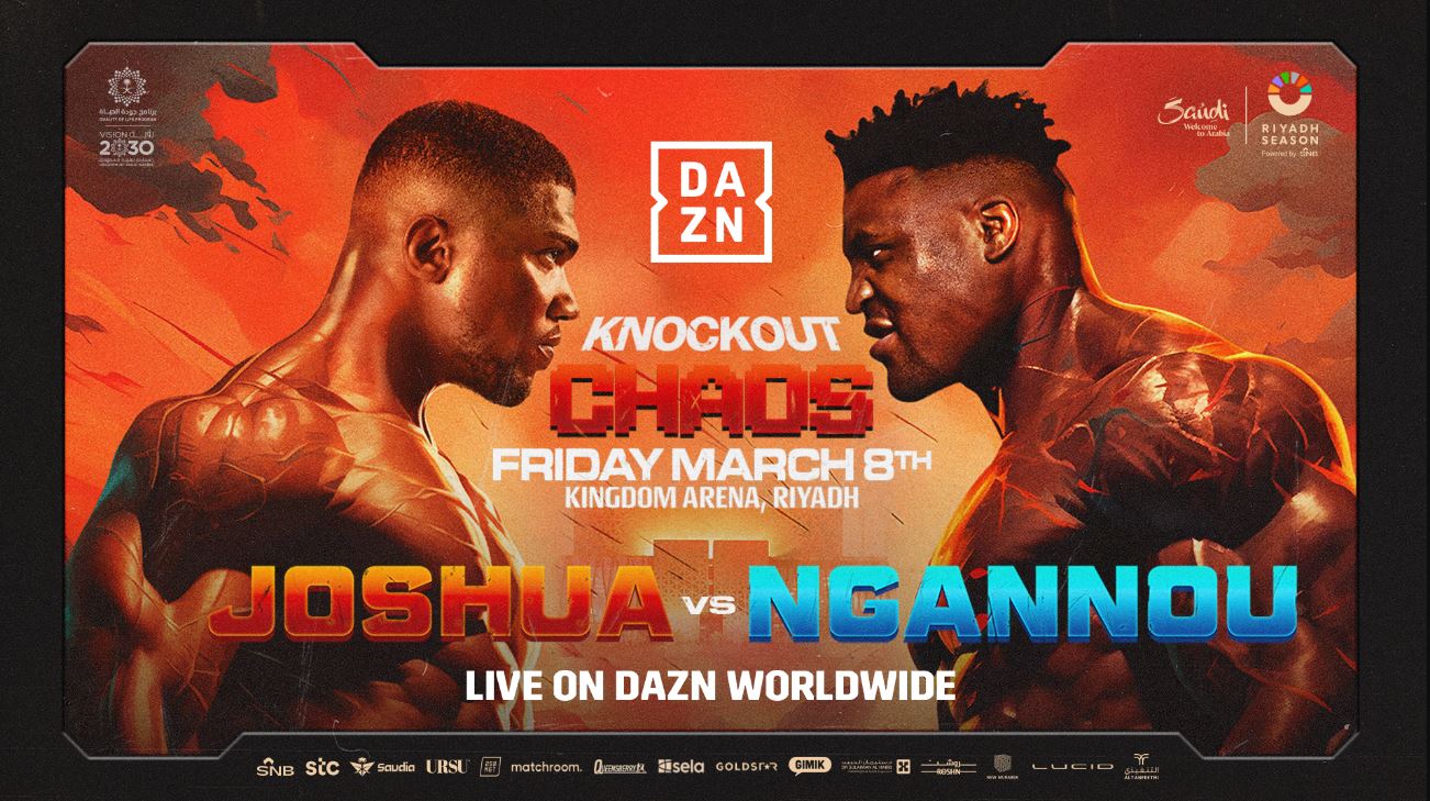 Joshua vs Ngannou - Knockout Chaos (TV/Streaming) Sur quelle chaîne et à quelle heure regarder le combat de boxe ?