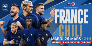 France / Chili - Football (TV/Streaming) Sur quelle chaine et à quelle heure regarder le match amical ?