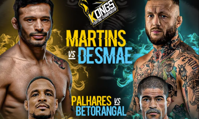 Kong FC 2 - Martins vs Desmae (TV/Streaming) Sur quelle chaîne et à quelle heure suivre le combat et la soirée de MMA ?