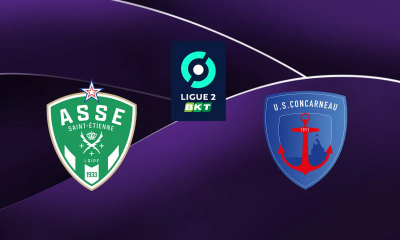 Saint-Étienne Concarneau TV Streaming Ligue 2
