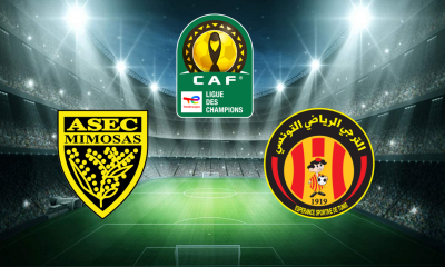 ASEC Mimosas / ES Tunis : Sur quelle chaîne TV et à quelle heure voir le match en direct ?