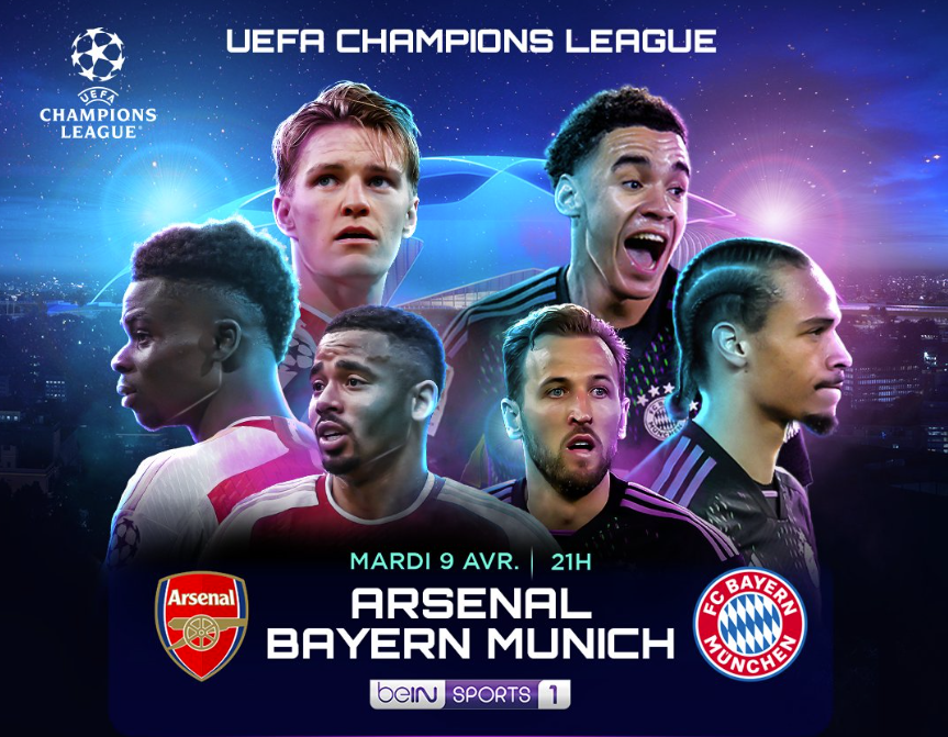 Arsenal / Bayern Munich : heure, chaîne, diffusion TV et Streaming ?