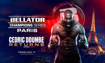 Cédric Doumbé de retour le 17 mai au Bellator Champions Series
