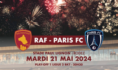 Rodez / Paris FC (Ligue 2 - Play-Offs) Horaire, chaînes TV et Streaming ?